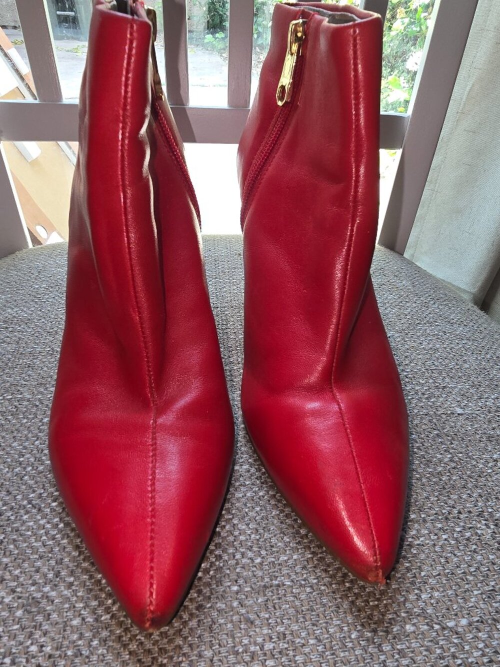 Louise et Cie Sonya red bootie